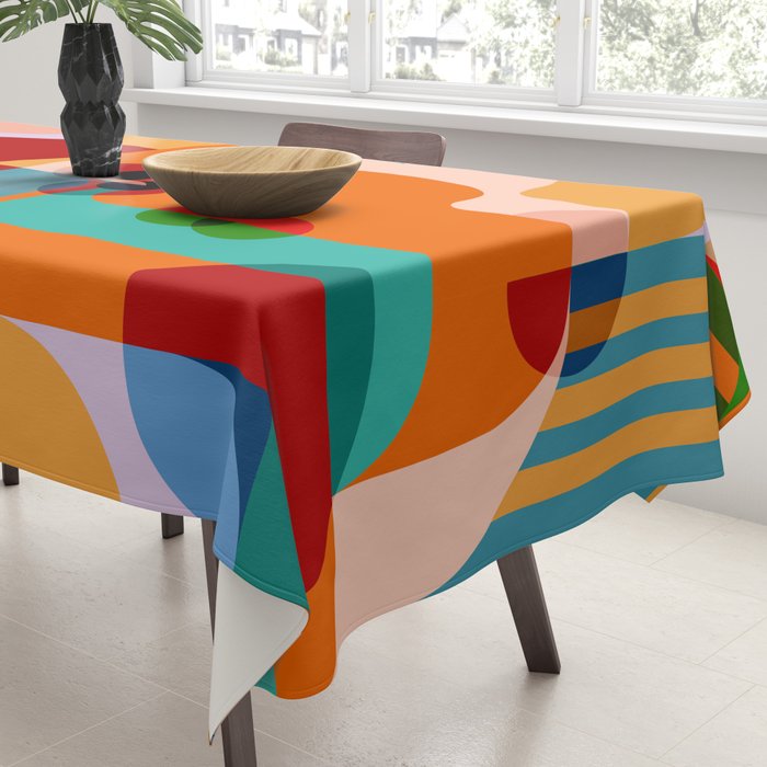 Sunshine Floral Girls Tablecloth Gallery Image 3
