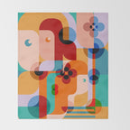 Sunshine Floral Girls Throw Blanket Gallery Image 2