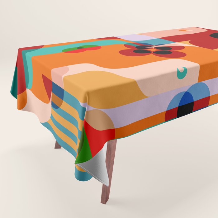 Sunshine Floral Girls Tablecloth Gallery Image 1