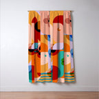 Sunshine Floral Girls Window Curtain Gallery Image 3