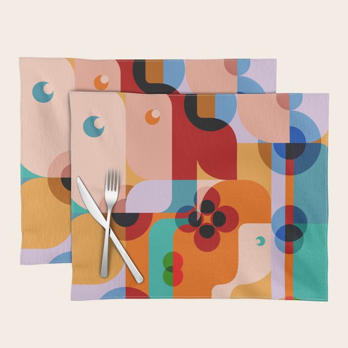 Sunshine Floral Girls Placemat Gallery Image 1