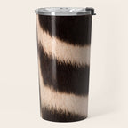 Zebra - zebra stripes -zebra skin - genuine - beautiful  Travel Mug Gallery Image 2