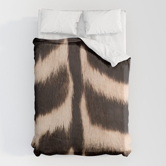 Zebra - zebra stripes -zebra skin - genuine - beautiful  Duvet Cover Gallery Image 6