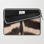 Zebra - zebra stripes -zebra skin - genuine - beautiful  Laptop Sleeve Gallery Image 2