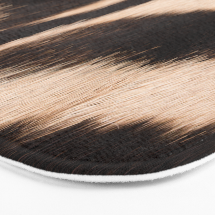 Zebra - zebra stripes -zebra skin - genuine - beautiful  Bath Mat Gallery Image 3