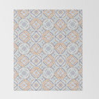 Artsy Leaf Symphony Throw Blanket Gallery Image 2