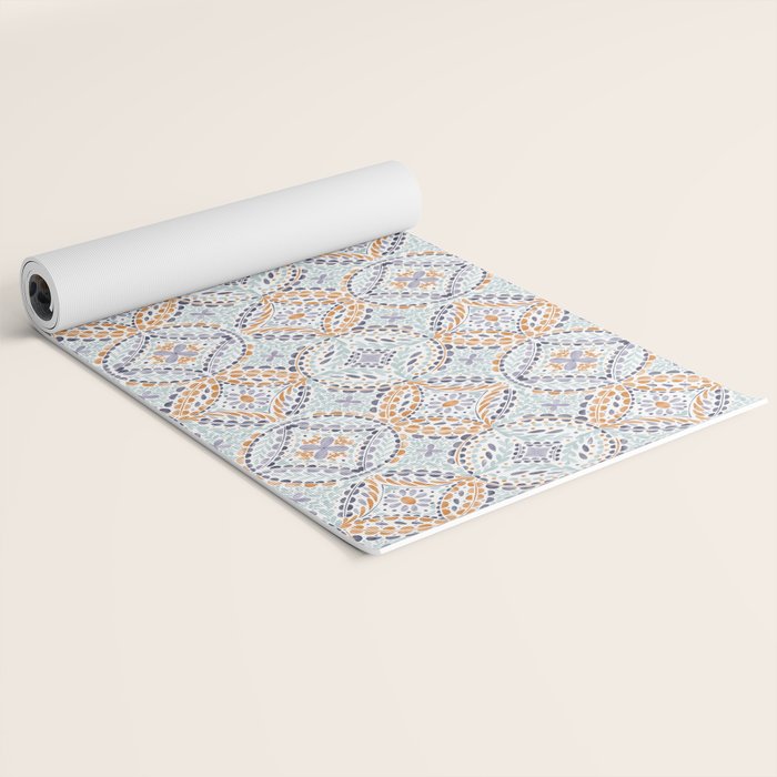 Artsy Leaf Symphony Yoga Mat Gallery Image 2