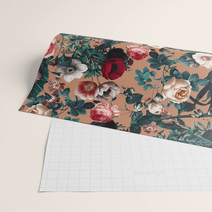 Winter Botanical Garden Wrapping Paper Gallery Image 2