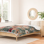 Winter Botanical Garden Duvet Cover Gallery Image 2