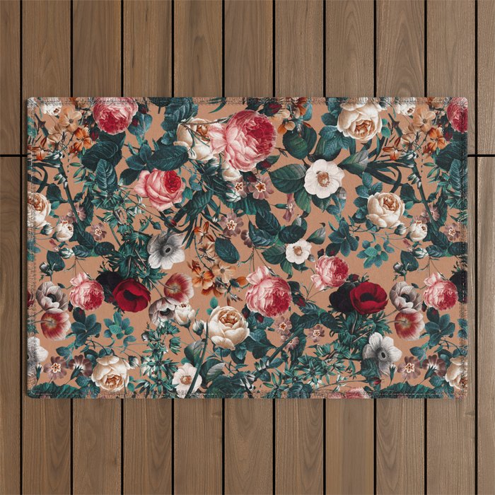 Winter Botanical Garden Outdoor Rug Gallery Image 1