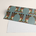 fox love Wrapping Paper Gallery Image 2