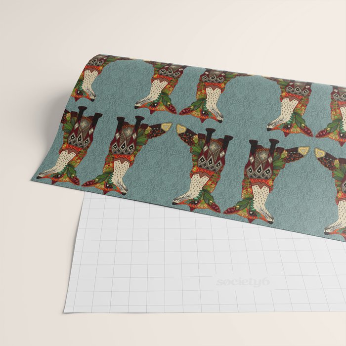 fox love Wrapping Paper Gallery Image 2