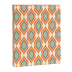 Mid Century Mod Retro Modern Shapes Orange Pink Green Canvas Print Gallery Image 8