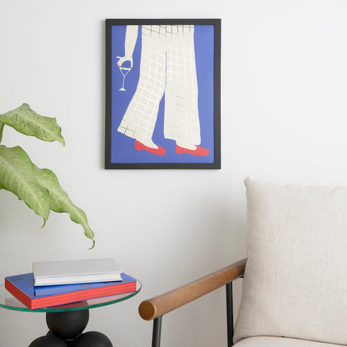 Happy Hour - Limited Edition Foil Art Print