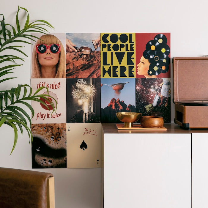 Retro Espresso - Limited Edition Collage Set