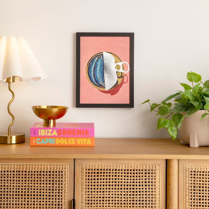 Sardines #2 - Limited Edition Foil Art Print