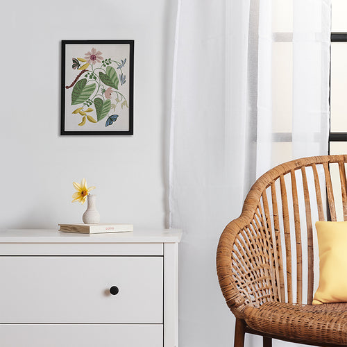 Butterflies & Botanicals Framed Poster