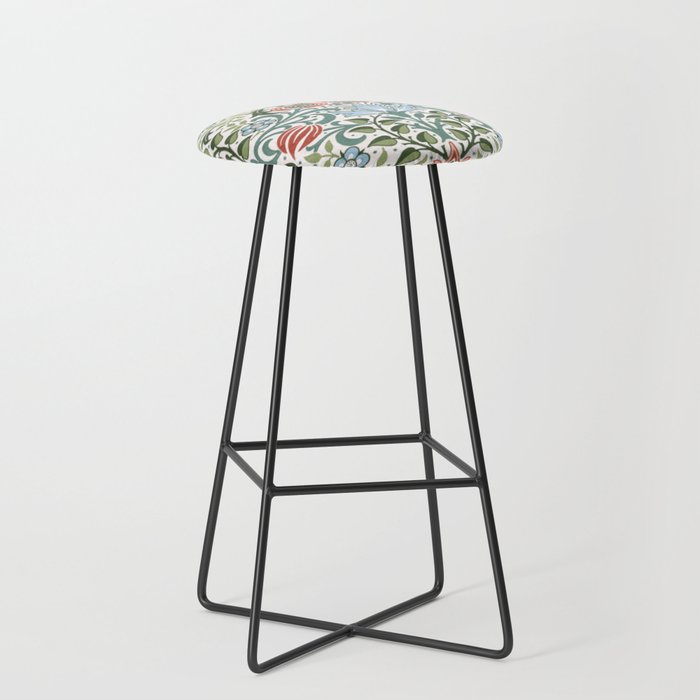 William Morris - floral Stool Gallery Image 1