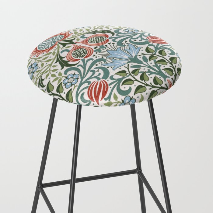 William Morris - floral Stool Gallery Image 2