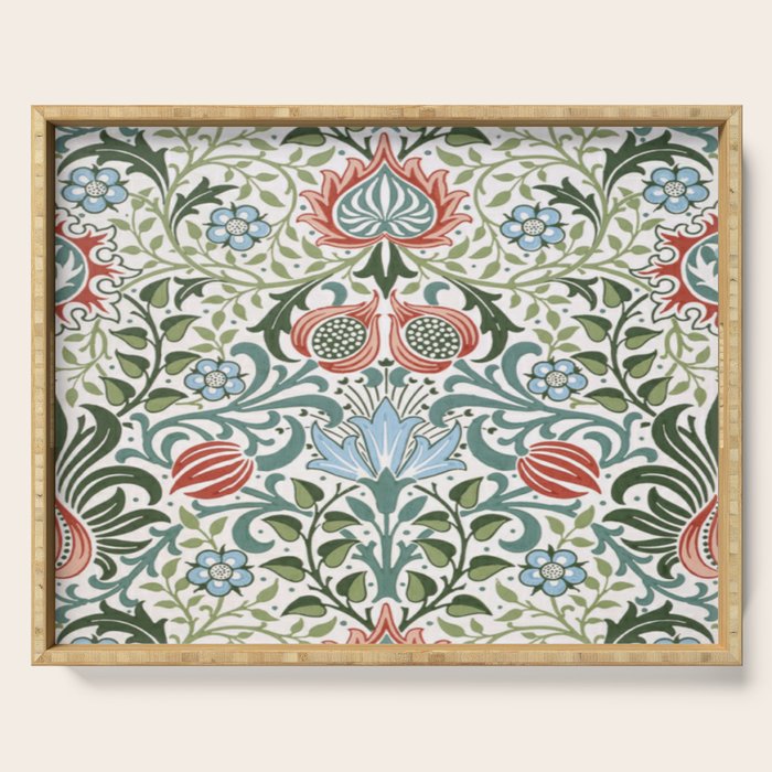 William Morris - floral Serving Tray Gallery Image 1