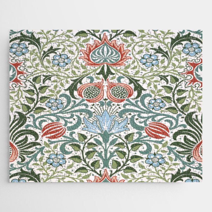 William Morris - floral Jigsaw Puzzle Gallery Image 1