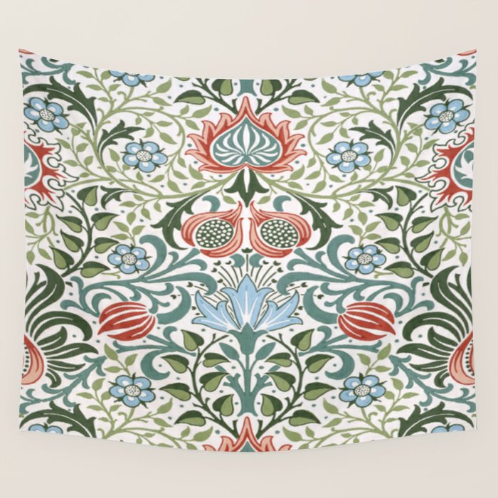 William Morris - floral Wall Tapestry Gallery Image 4