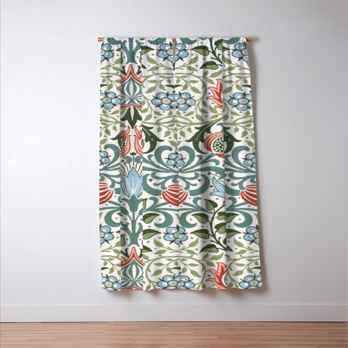 William Morris - floral Window Curtain Gallery Image 3