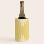 Geometric Southwestern Minimalism - Bright Golden Yellow Wine Chiller Gallery Image 3