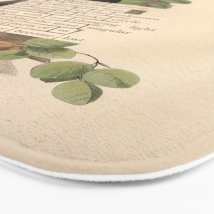 Red-footed Falcon Divination from # An Almanac of Birds # Divinations for Uncertain Days Bath Mat Gallery Image 3