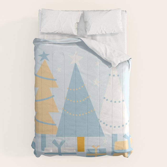 Christmas tree and presents Comforter Gallery Image 6