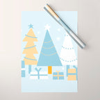 Christmas tree and presents Wrapping Paper Gallery Image 1