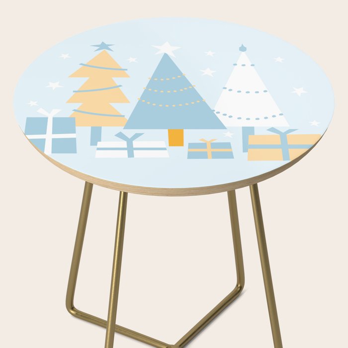 Christmas tree and presents Side Table Gallery Image 2