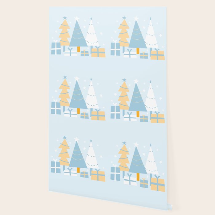 Christmas tree and presents Wallpaper Gallery Image 2