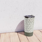 Olive Green x Stripes Travel Mug Gallery Image 4
