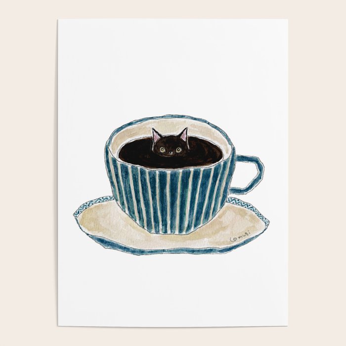 Coffe Cat Poster Gallery Image 1