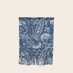Blue indigo paisley Wall Hanging Gallery Image 1