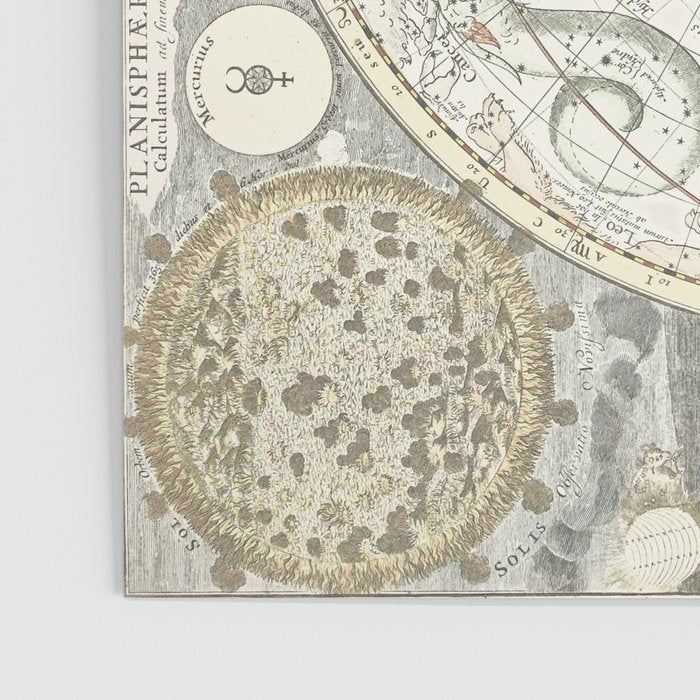 Star map of the Southern Starry Sky Poster Gallery Image 3