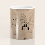 Last Stop - Tan & Black Coffee Mug Gallery Image 4