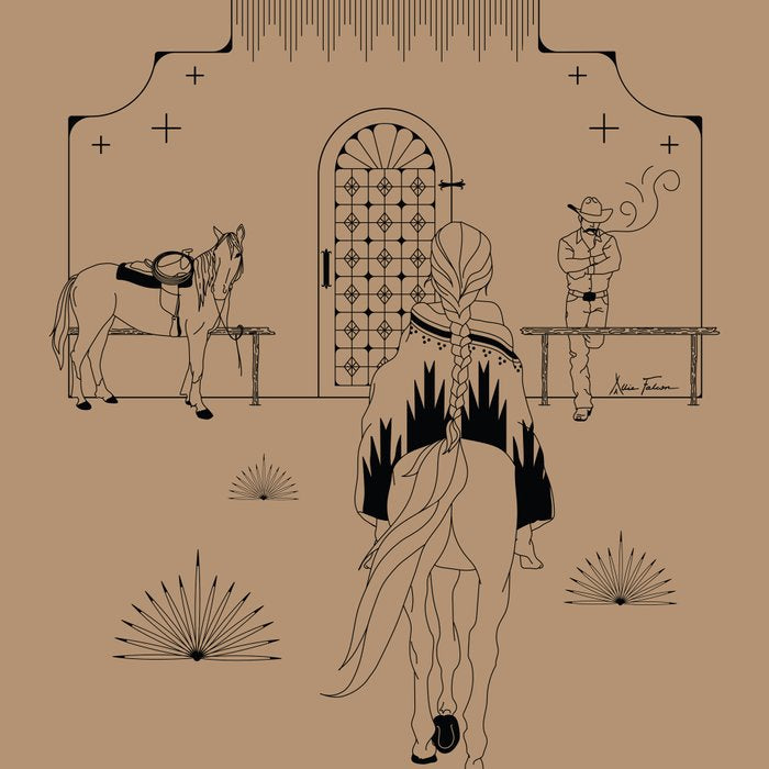 Last Stop - Tan & Black Coffee Mug Gallery Image 2