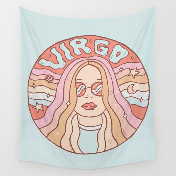 Virgo Wall Tapestry Gallery Image 4