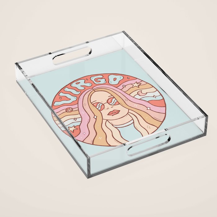 Virgo Acrylic Tray Gallery Image 1