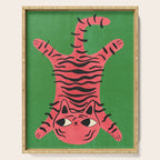 Silly Cat Rug Serving Tray Gallery Image 1