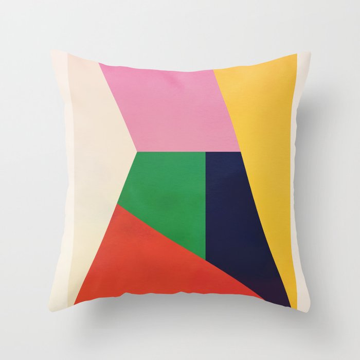 Geometric Shapes 120 Throw Pillow Gallery Image 6