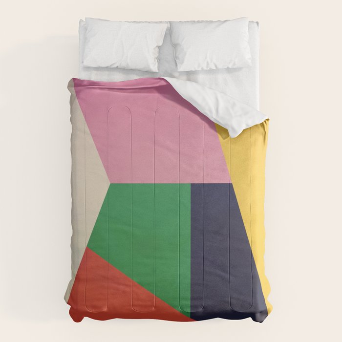 Geometric Shapes 120 Comforter Gallery Image 1