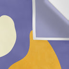 minimal shapes modern with cloud and sun Wall Tapestry Gallery Image 3