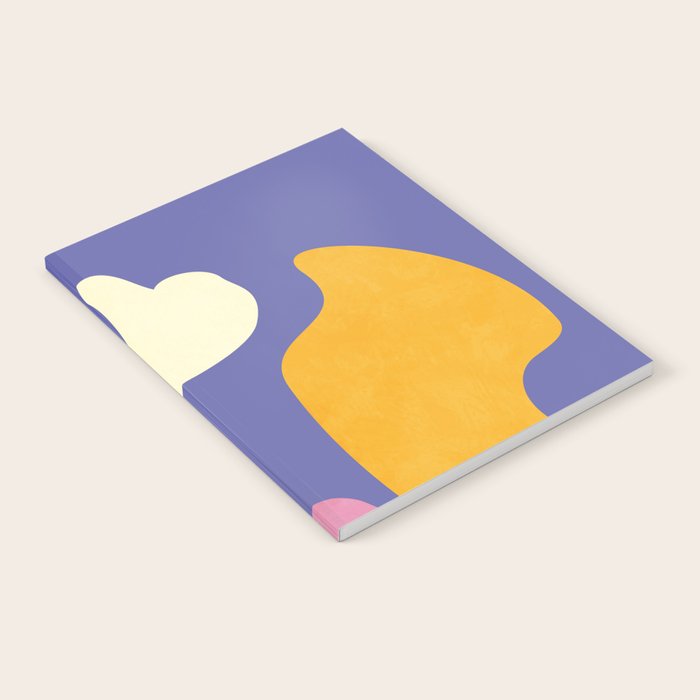 minimal shapes modern with cloud and sun Notebook Gallery Image 2