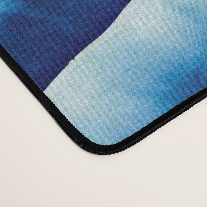 Shibori: Japanese Indigo Tie-Dye Pattern 01 Desk Mat Gallery Image 4