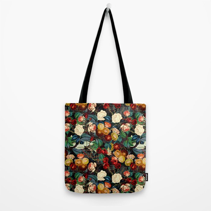 Night Botanical Forest Tote Bag Gallery Image 2
