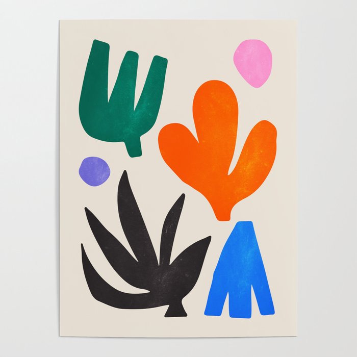 Paper Garden: Matisse Cutouts 01 Poster Gallery Image 1