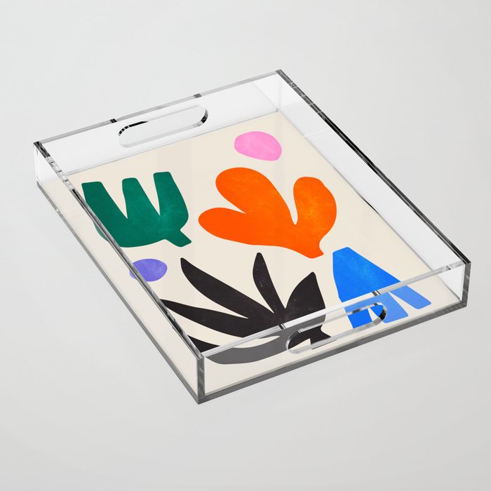 Paper Garden: Matisse Cutouts 01 Acrylic Tray Gallery Image 1